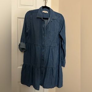 Denim dress ..